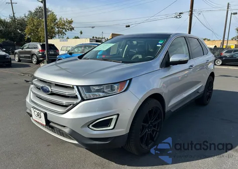 2018 Ford Edge Titanium from USA, damaged, VIN 2FMPK3K99JBB19859